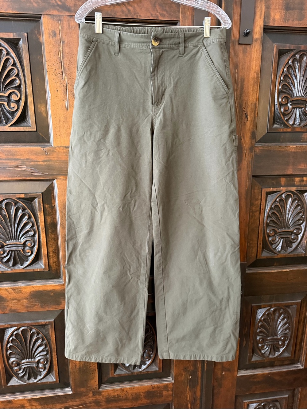 Vuori Olive Straight-Leg Utility Pants - Picture 3 of 5